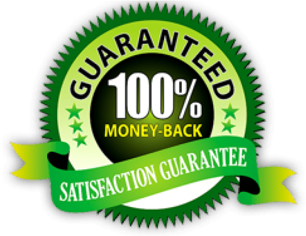 100% Satisfaction Monney Back Gaurantee