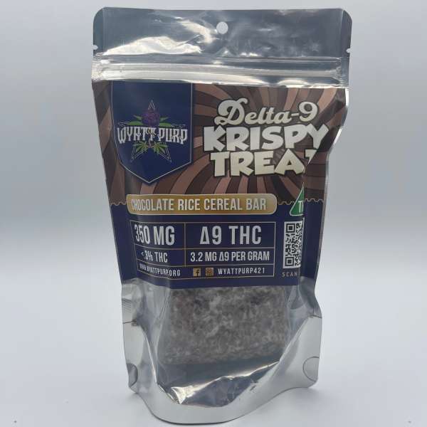Kush Dispensary Cannabis Trudelta9 Coco Rice Crispy Treat Delta9 THC (350mg) Front